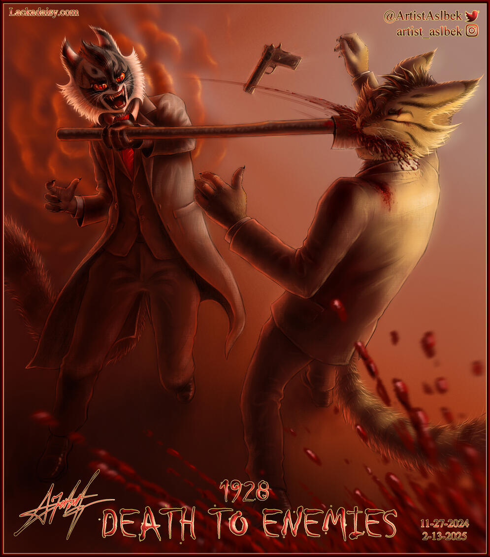 Lackadaisy Death To Enemies 1928 @ArtistAslbek Lackadaisy Death To Enemies 1928 @ArtistAslbek