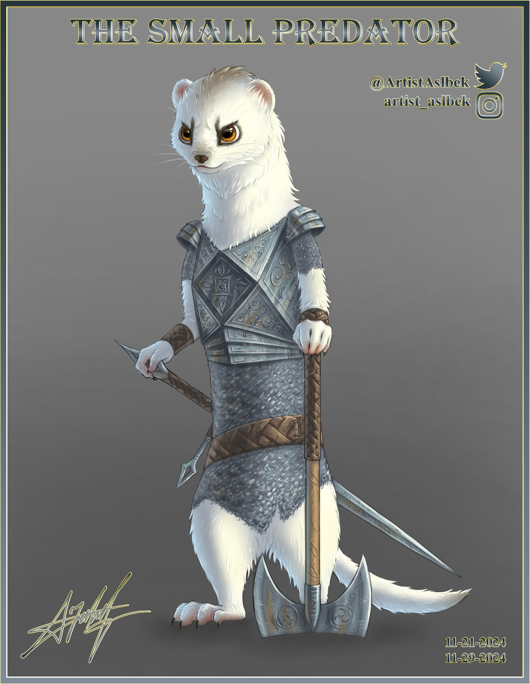 The Small Predator @ArtistAslbek