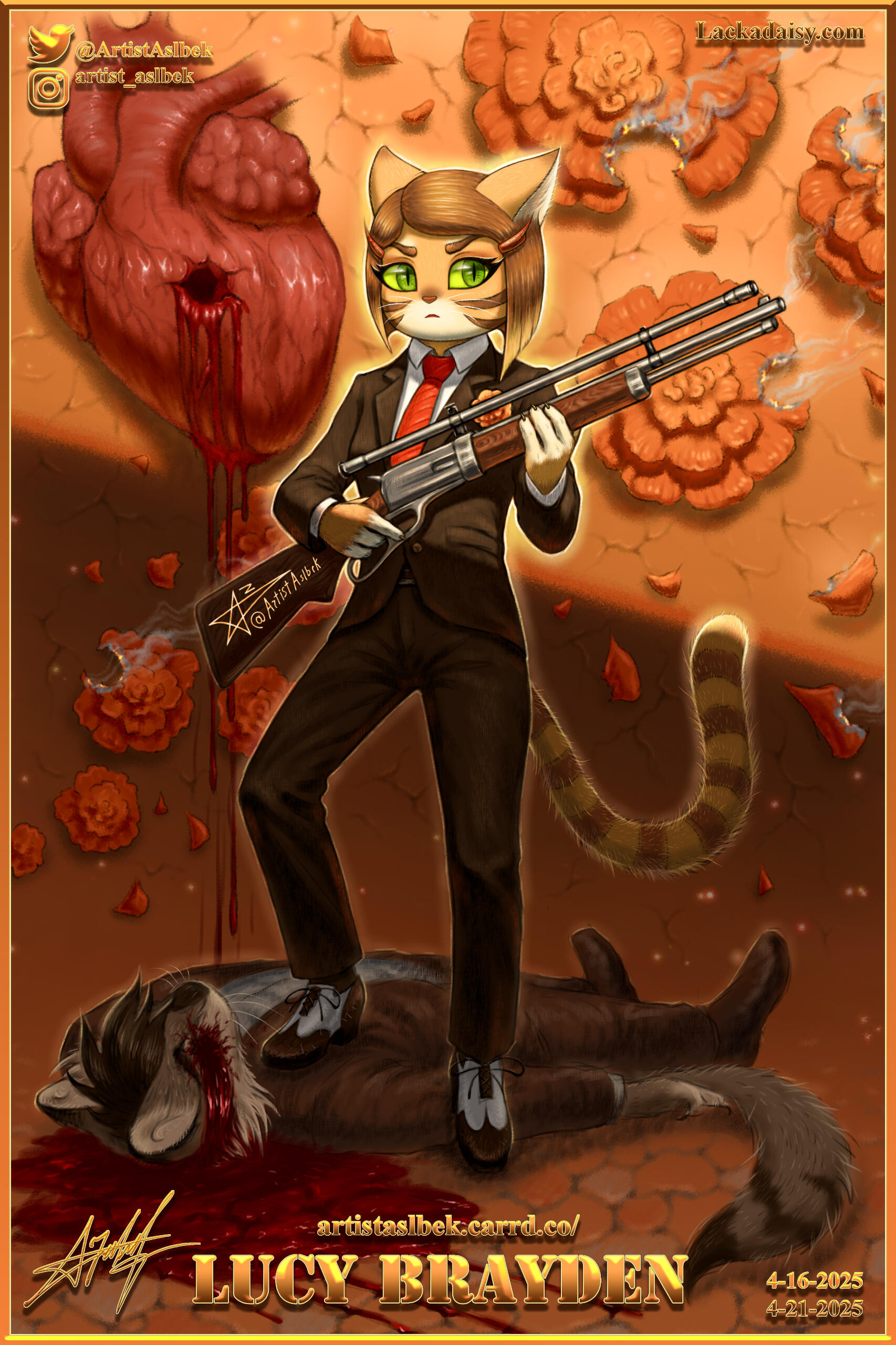 Lackadaisy Sharpshooter Lucy Brayden @ArtistAslbek